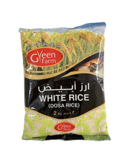 Green Farm white raw rice (pachari) 2kg