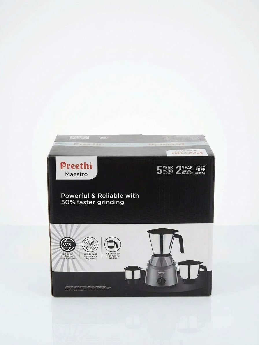 Preethi Mixie 750W - 3 Jar