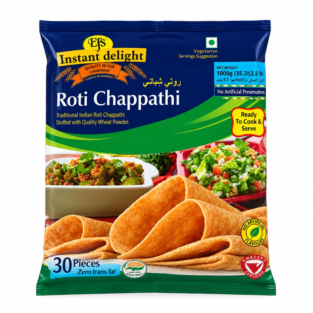 Instant Delight Ready to cook Chappathi - 1kg