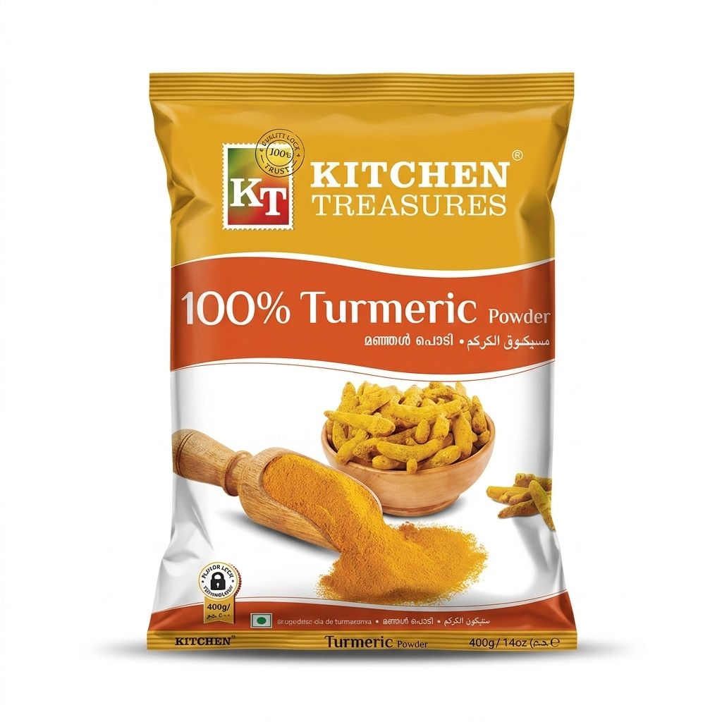 Kitchen Treasure Turmeric Powder 400grm