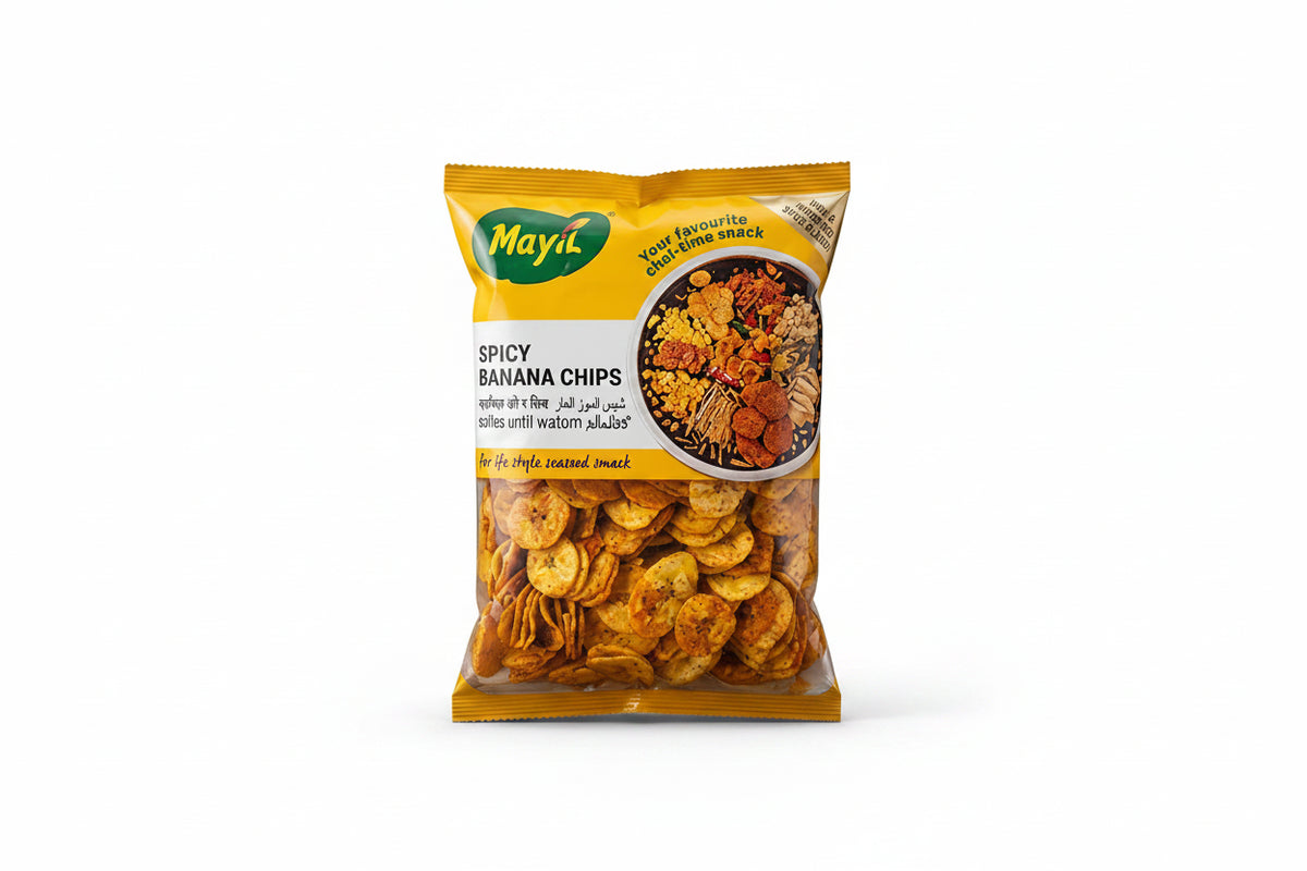 MAYIL SPICY BANANA CHIPS 200G
