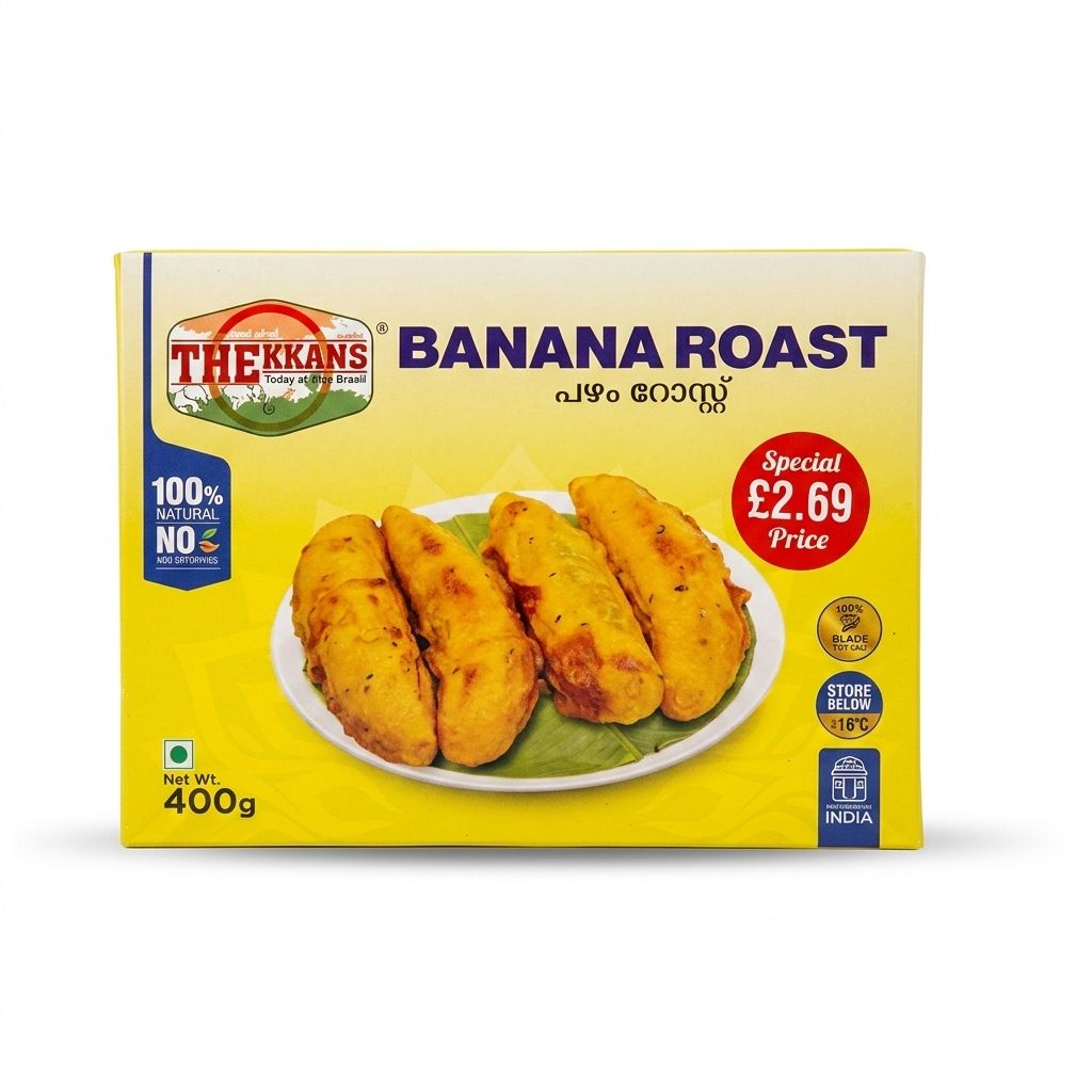 Thekkans Banana Roast 400grm