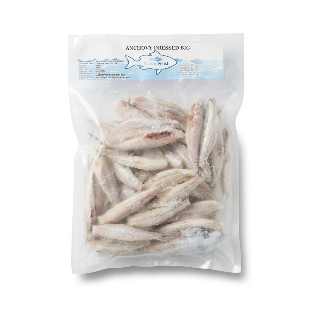 Ocean Feast Anchovy Dressed big 600g